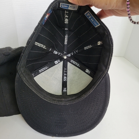 New Era 59Fifty ATLANTA BRAVES City Map Black Hat 7 3/8 Fitted Set Of 2 - Picture 10 of 13